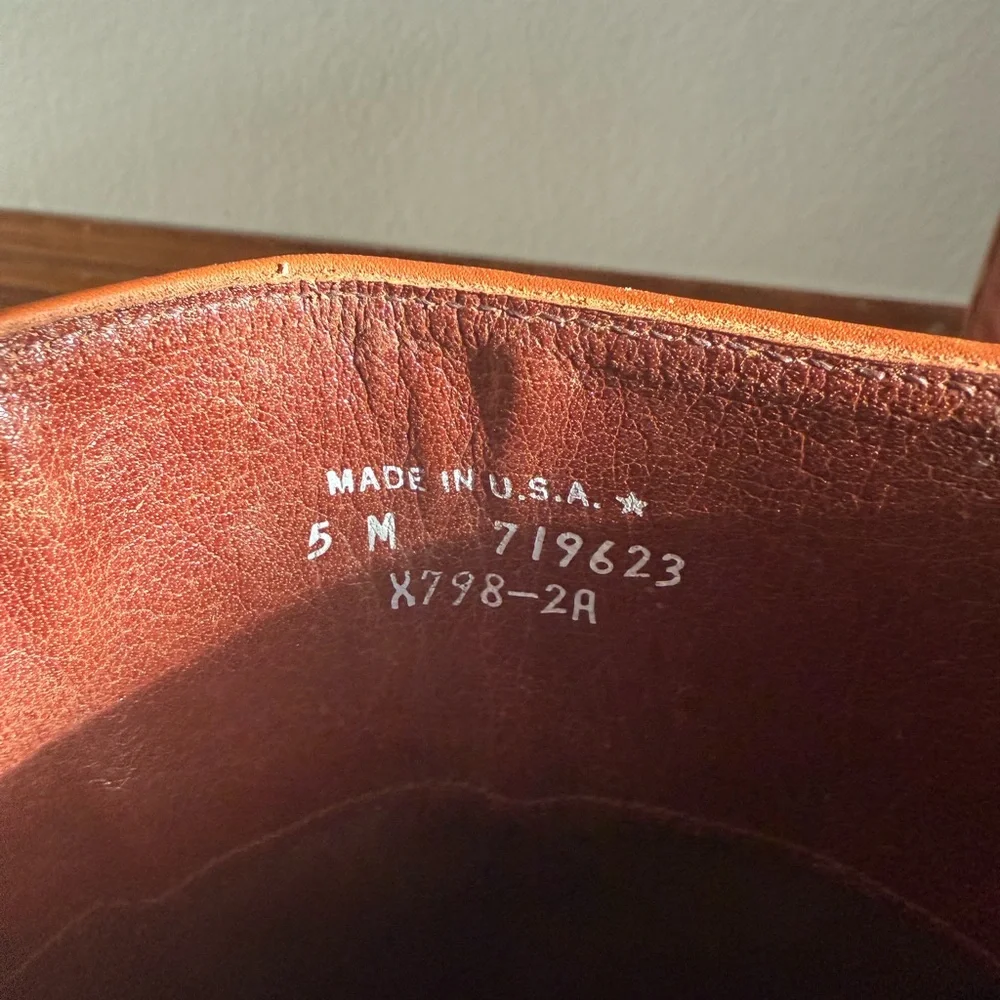 Dexter Brown Heeled Fall Boots - Picture 5 of 6